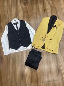 3 piece suits for kids boys 3 piece suit self design suit (my raja fv-50211