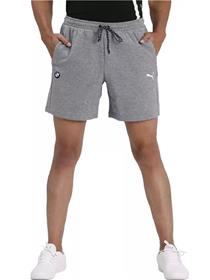 Solid men grey regular shorts (f)