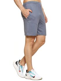 Shorts For Men Grey Boxer For Gymwear Shredded Bottom Wear