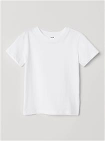 Hm boys sustainable white cotton pure cotton t-shirt