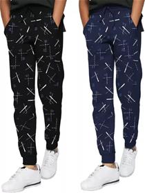 Track pant for boys  (multicolor, pack of 2)