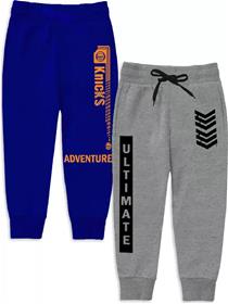 Track pant for boys & girls  (multicolor, pack of 2)