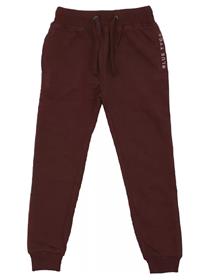 Track pant for boys  (maroon, pack of 1)