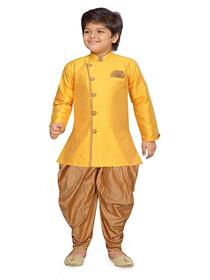 Sherawni for boys  aj dezines boy's cotton silk sherwani suit set (a)