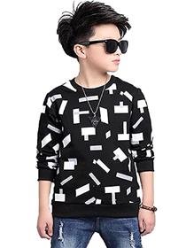 T-shirt for boys unknown boy's cotton regular fit t-shirt (a)