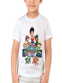Boys for t-shirt kids t shirt for boy rider with pups (a)