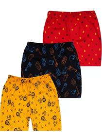Half pant for boys casual printed pure cotton (multicolor) (a)