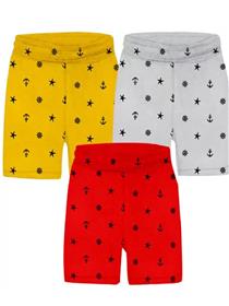 Half pant for boys short for baby boys casual printed pure cotton (f)
