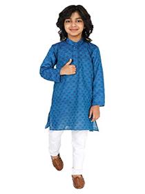 Kurta pyjama for boys vesh cotton kurta pajama set for boys kids (a)