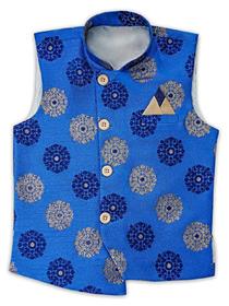 Modi jackets for boys floral prints ethnic waistcoat (a)