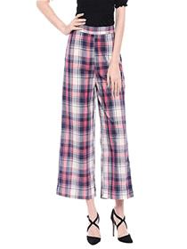 Palazoo for women checked palazzos (a)