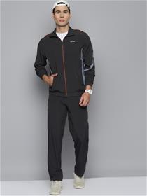 Track pant for men charcoal grey solid track suit (m)