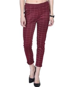 Trousers for women skinny fit pure cotton trousers