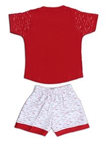 Laku boy's premium cotton digital printed t-shirt and shorts set for kids (a)