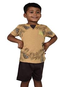 Boys for t- shirt and casual pants ossy boys kids cotton baba suit casual wear(a