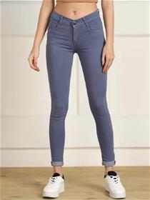 Jeans for women skinny women grey jeans,fancy,designer,party wear (f)
