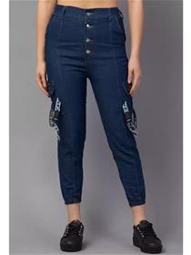 Jeans for women cargos jeans,fancy,designer,party wear (f)