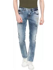 Skinny men blue jeans (f)