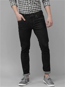 Men blue skin tight skinny fit light fade stretchable jeans (my)
