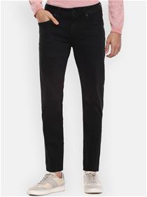 Men black regular fit jeans (my)