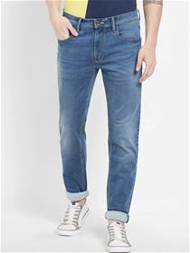Jeans for men blue light fade stretchable jeans (my)