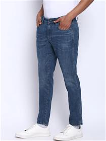 Jeans for men blue slim fit light fade (my)