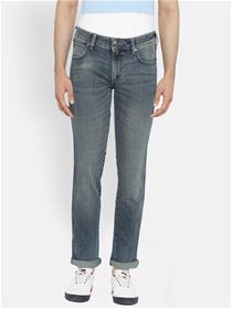 Jeans for men dark blue low-rise skanders slim fit  (my)
