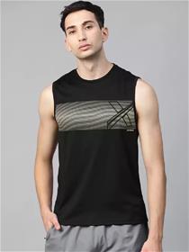 T- shirt for men round neck black t-shirt (f)