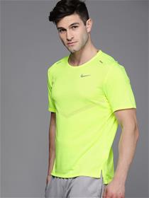 Men solid regular fit running, sports t-shirt (my)