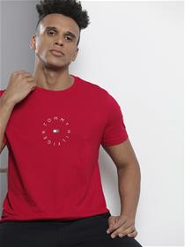 Casual t-shirt for men brand logo printed pure cotton t-shirt (my)