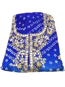 Salwar suit for women 957:02 chanderi suit/silk dupian with bandhani dupatta