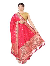 Banarshi dupatta for women design silk (a)
