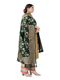 Banarshi dupatta for women floral silk (a)