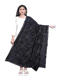 Chiffon dupatta for women embroidered (a)