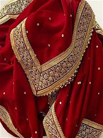 Dhulan dupatta for women wedding & bridal sequence stone net women'spartywear,designer(a)