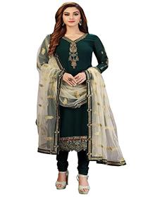 Women's georgette embroidery salwar suit unstitched (a)
