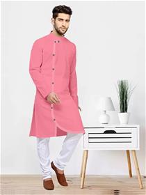 Kurta pyjama for men set cotton silk (f)