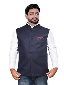 Modi jacket for men sleeveless solid men nehru jacket(f)