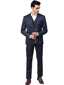 Dhingra men slim fit3pcs suit (coat, pant & waistcoat) (a)
