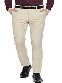 Formal pants for men elanhood men's slim fit formal trousers/pant (a)