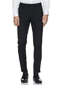 Formal pants for men park avenue men's relaxed fit formal trousers (a)