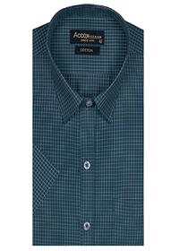 Formal shirt for man accox men's half sleeves formal regular (a)