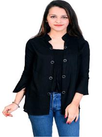 Kids girls casual pure cotton top (f)