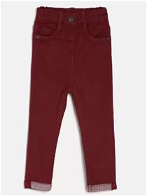 Regualr baby girls red jeans (f)
