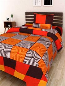 Glace Cotton Pack Of Single Bedsheet With 1 Piloow