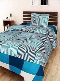 Glace cotton king size luxury double bedsheet 2 pillow covers