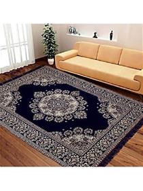 Mat rinkihf blue cotton carpet (f)