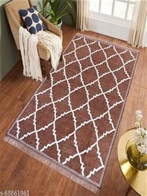 Uniq decor kart exclusive chenille yarn cross design carpet for bedroom /hall/ l