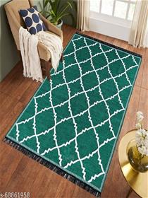 Uniq decor kart exclusive chenille yarn cross design carpet for bedroom /hall