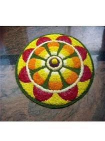 Carpets for home Multicolor Polyester Area Rug  (60 cm, X 60 cm, Circle) (F)